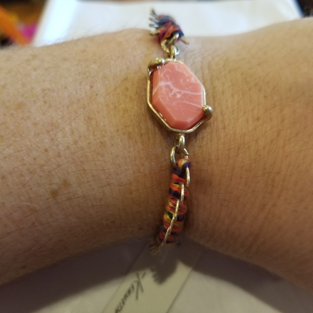 FIRM NWT Kenneth Cole Multi Color thread bracelet